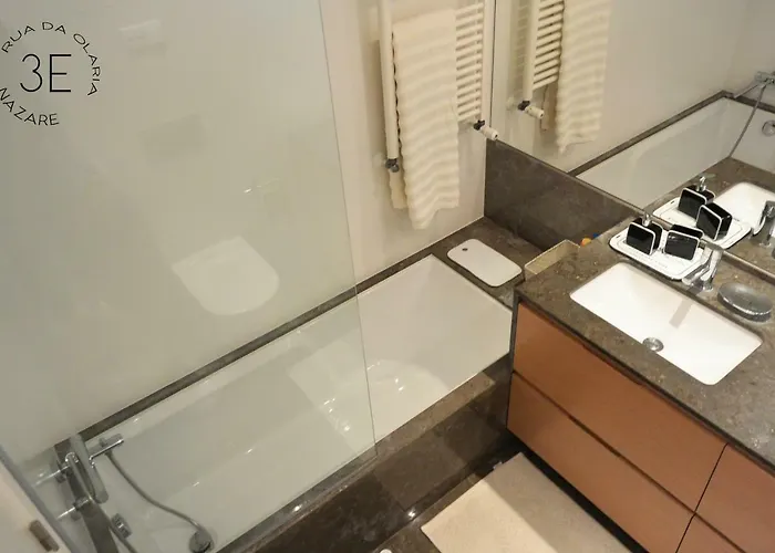 Rooftop Sea View With Private Swimming Pool Apartament Nazaré